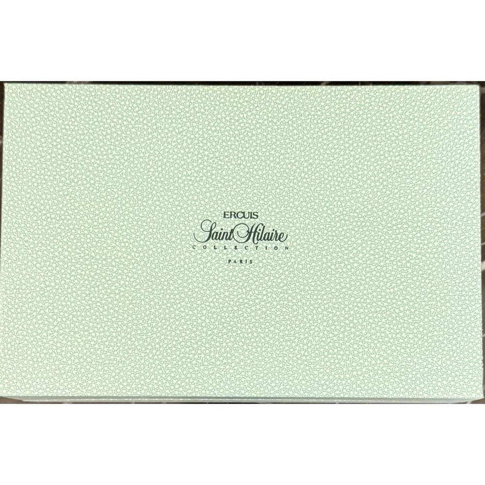Ercuis Saint Hilaire Silver Snail Place Card Holders France